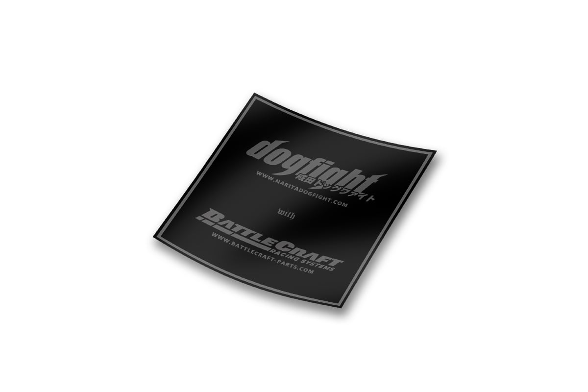 dakabito 2タイトル Dogfight x Battlecraft Partnership Decal | NDF Café